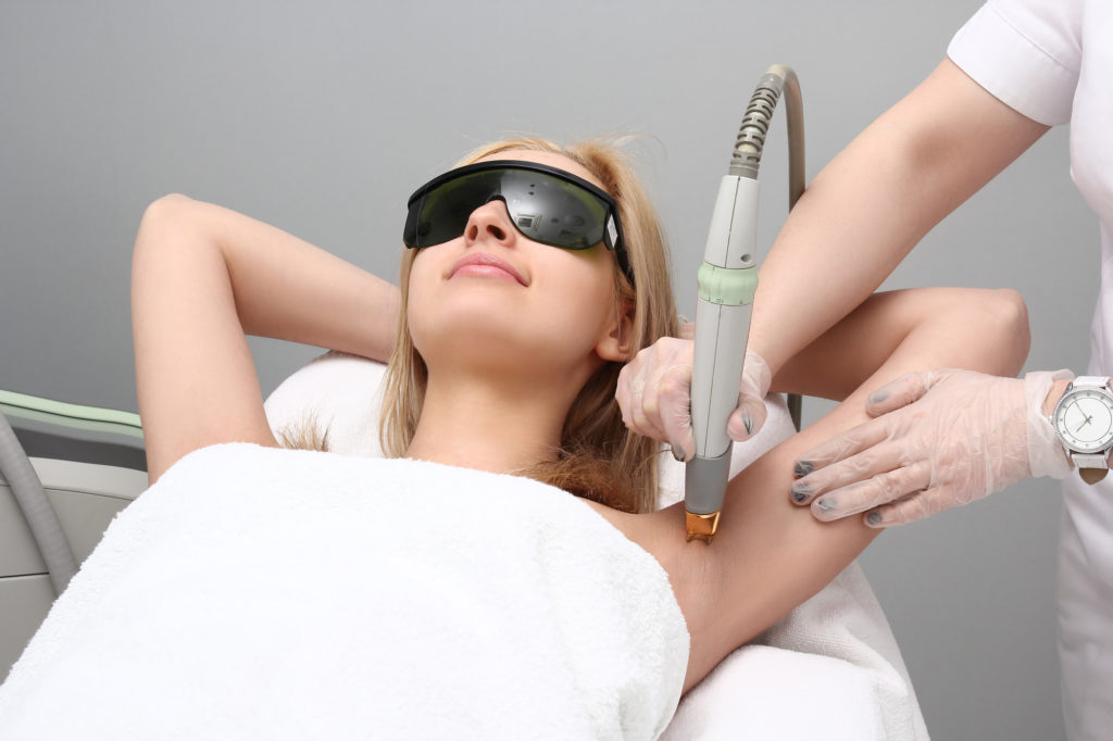 laser hair removal process